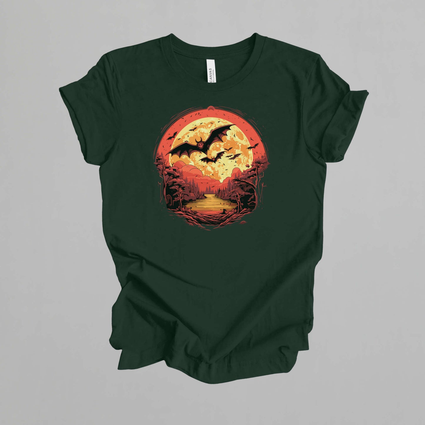 Spooky Bat design.