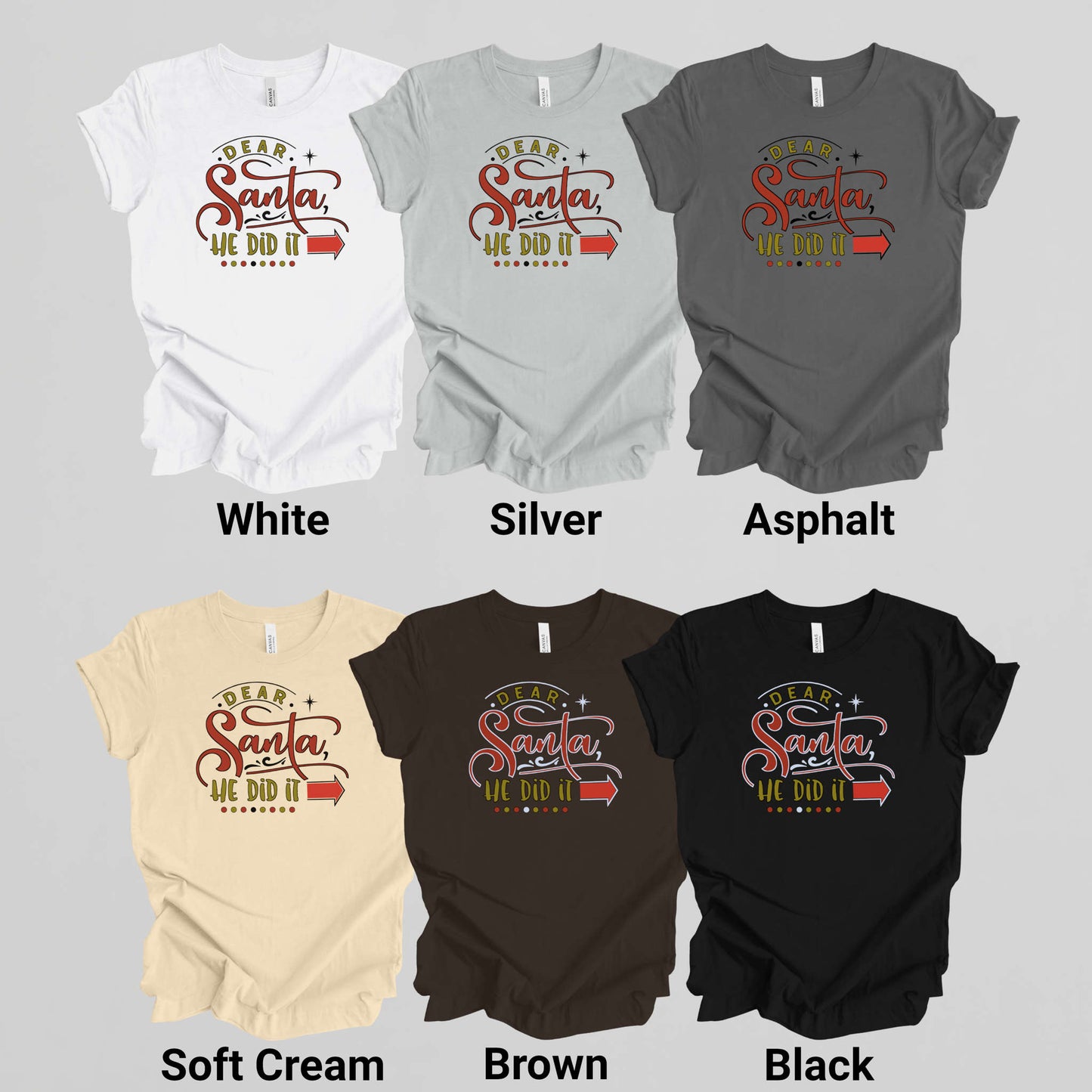 Dear Santa, He did it.