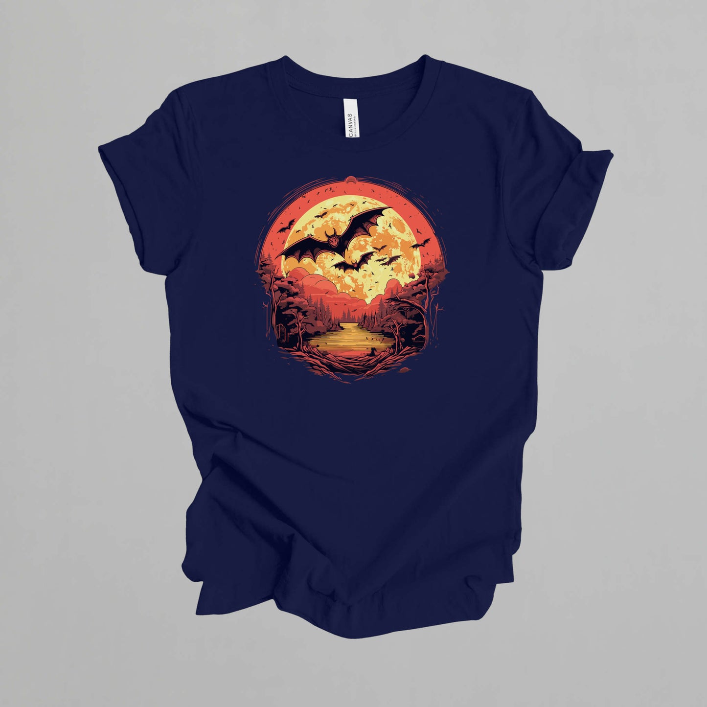 Spooky Bat design.