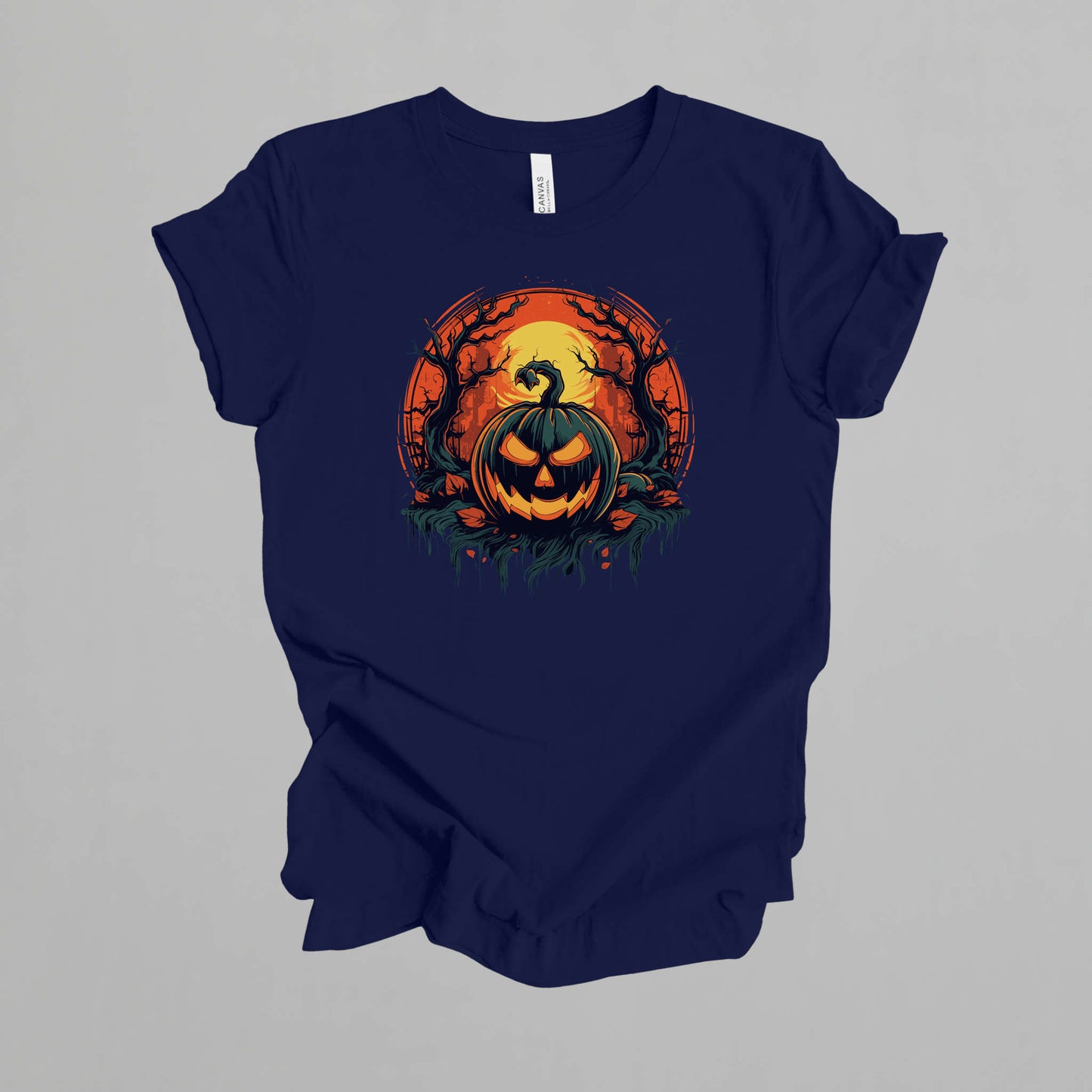 Spooky Pumpkin design.