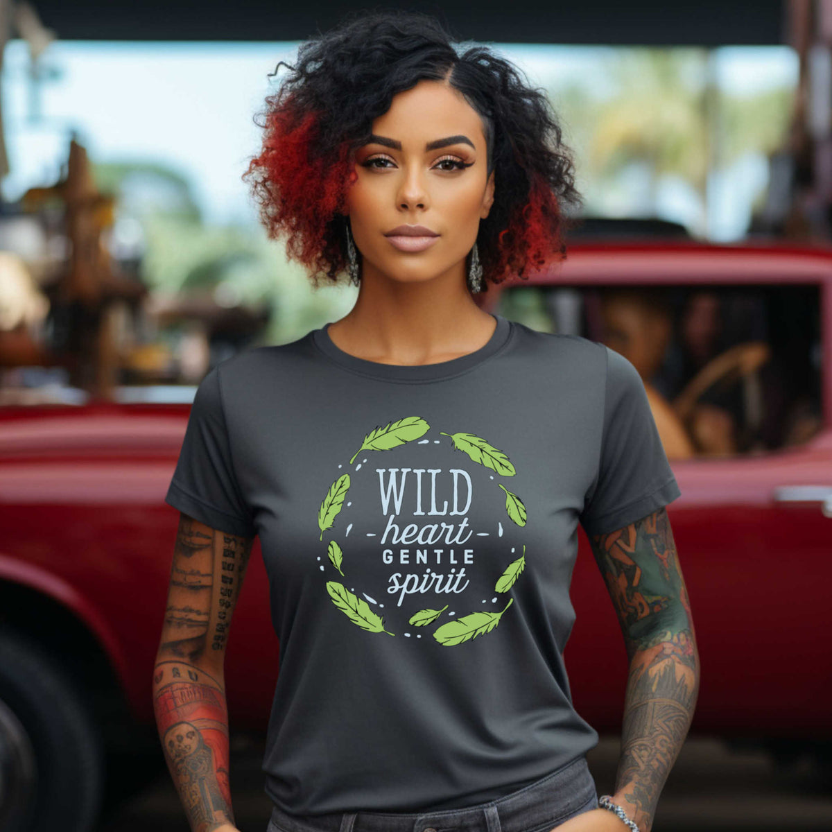 Wild Heart Gentle Spirit Graphic T-Shirt