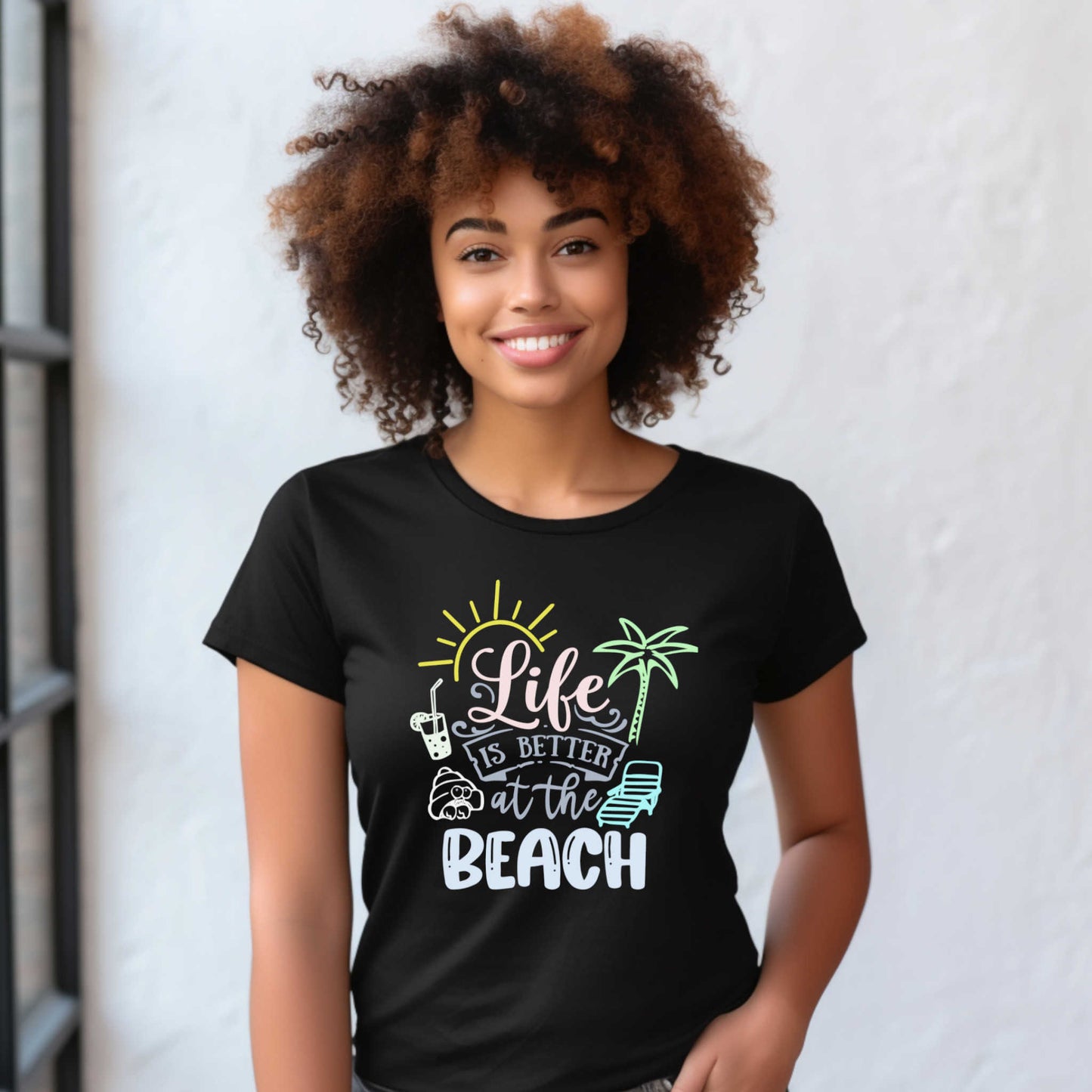 Vacation T-Shirt, Life is Better at the Beach.