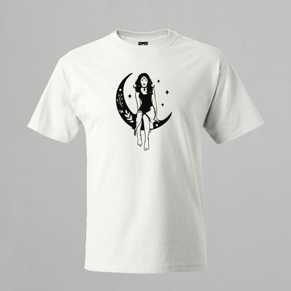 T-shirt with " Moon Girl " design # 9.