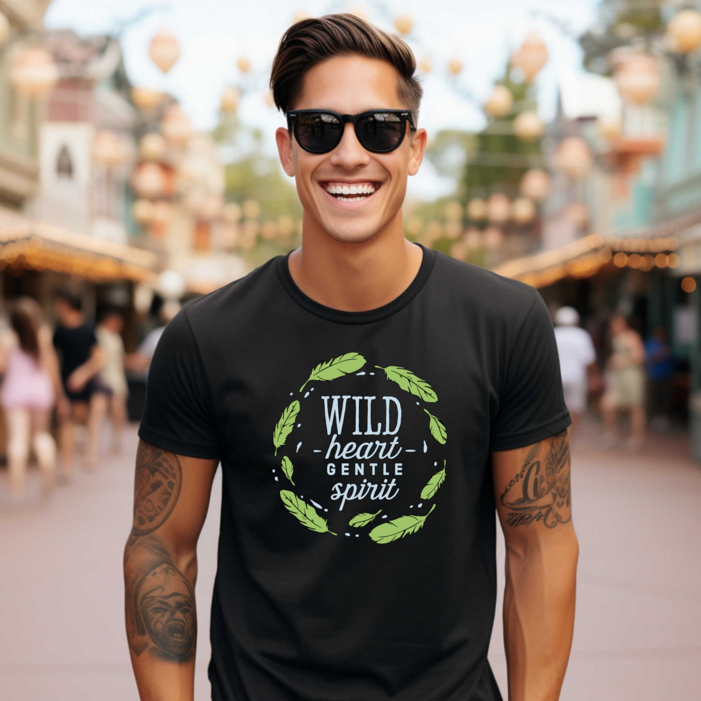 Vacation T-shirt. Wild Heart Gentle Spirit.