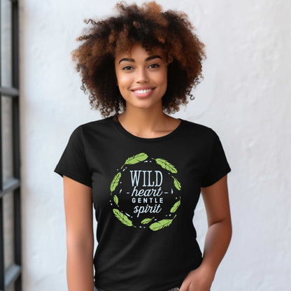 Vacation T-shirt. Wild Heart Gentle Spirit.