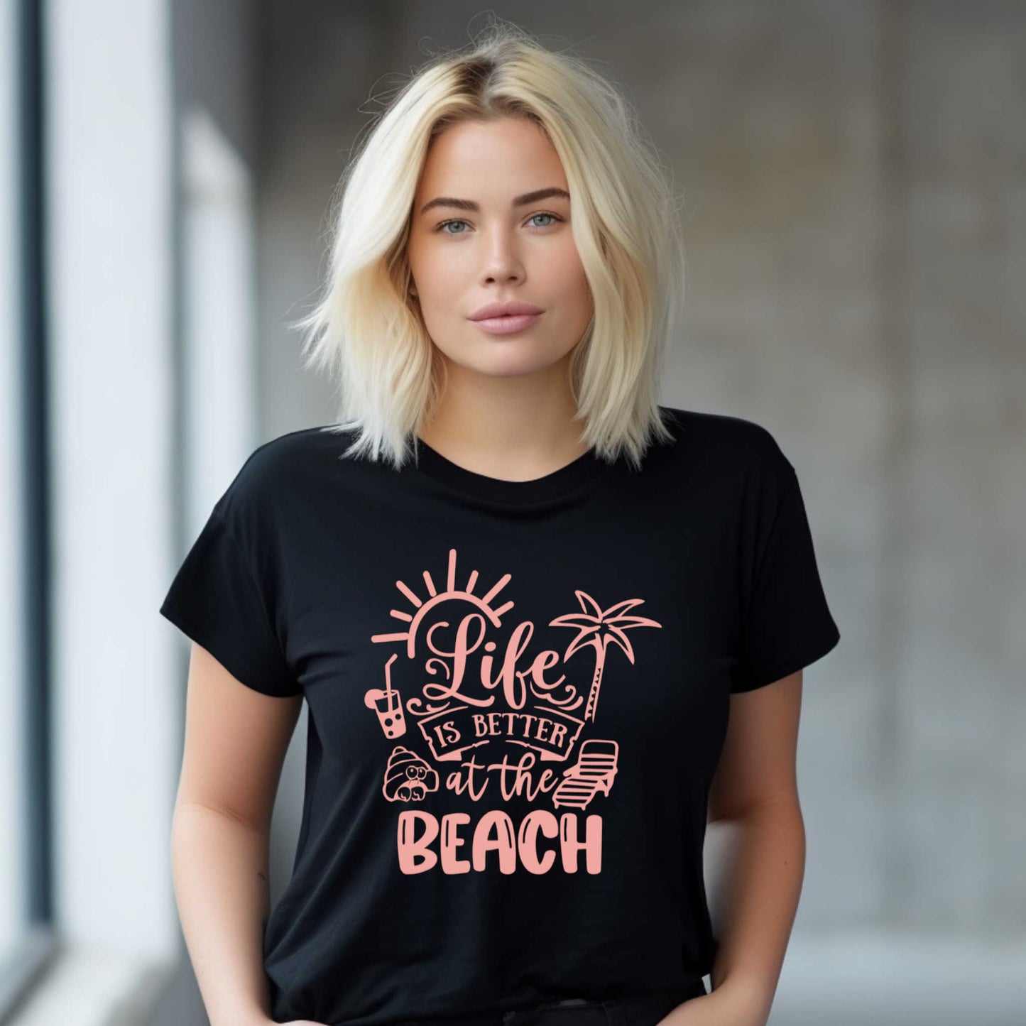 Vacation T-Shirt, Life is Better at the Beach.