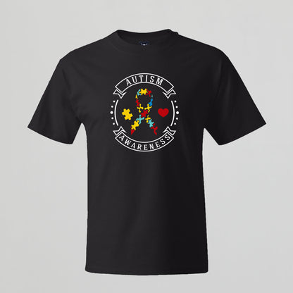 T-shirt with Autism related Phrase. " Autism Awareness " design.