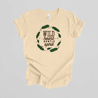 Vacation T-shirt. Wild Heart Gentle Spirit.