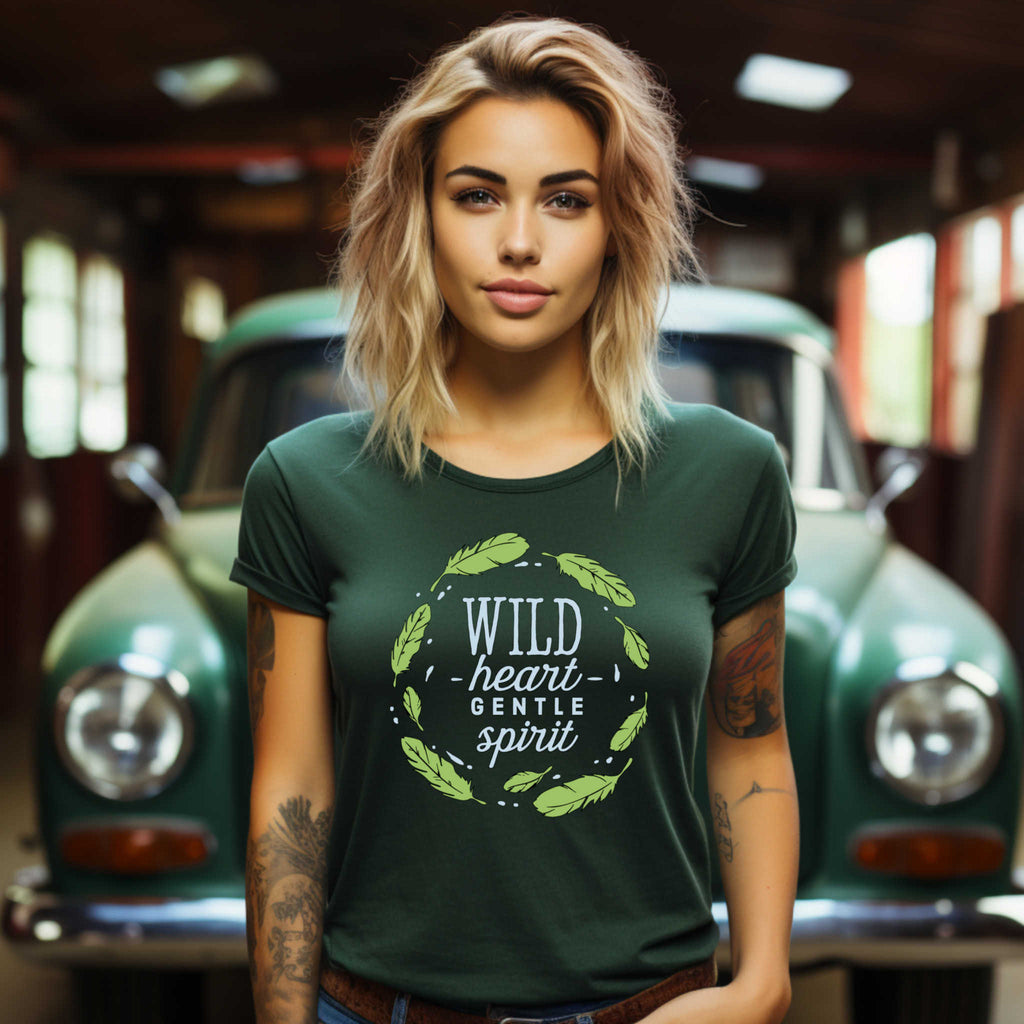 Wild Heart Gentle Spirit Graphic T-Shirt