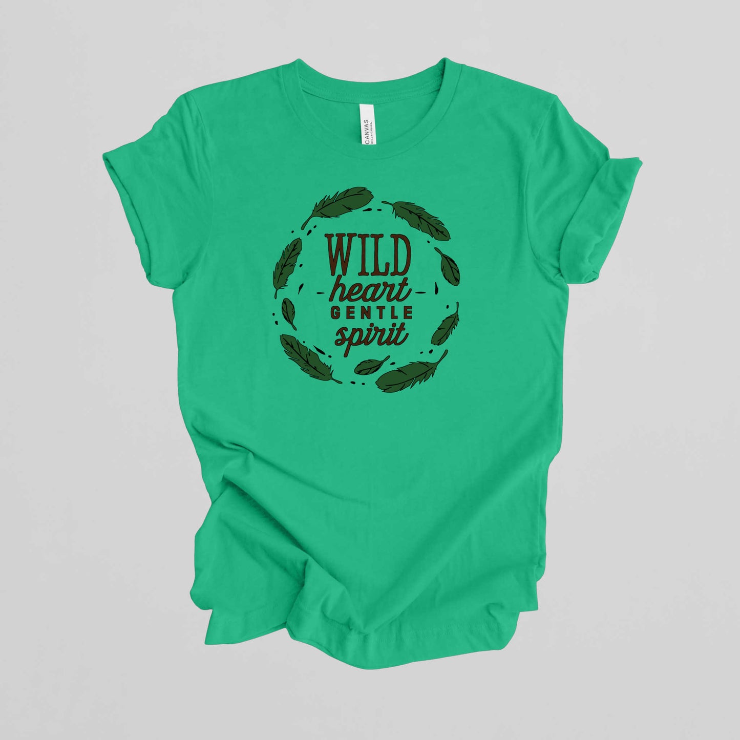 Vacation T-shirt. Wild Heart Gentle Spirit.