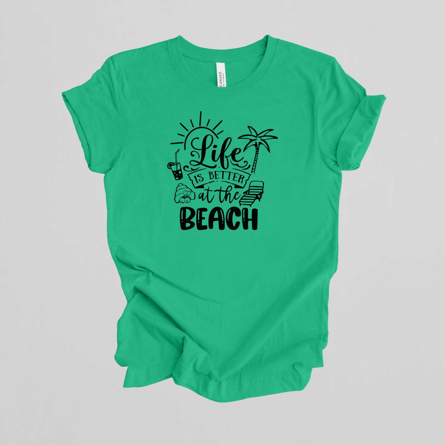 Vacation T-Shirt, Life is Better at the Beach.