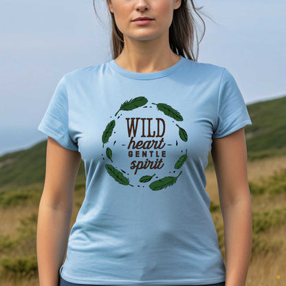 Vacation T-shirt. Wild Heart Gentle Spirit.