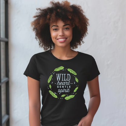 Vacation T-shirt. Wild Heart Gentle Spirit.