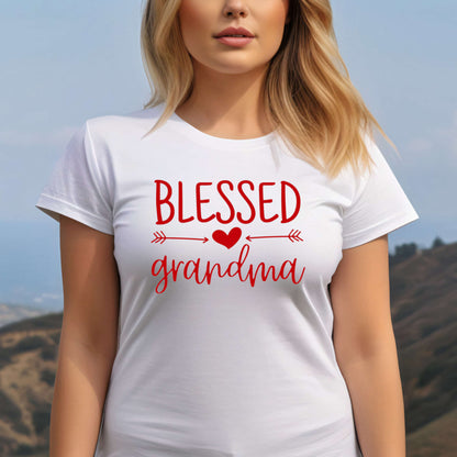 T-shirt for Grandma. Blessed Grandma.