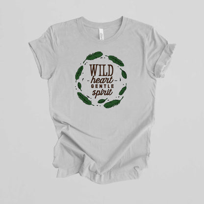 Vacation T-shirt. Wild Heart Gentle Spirit.