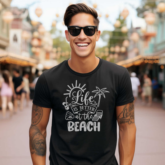 Vacation T-Shirt, Life is Better at the Beach.