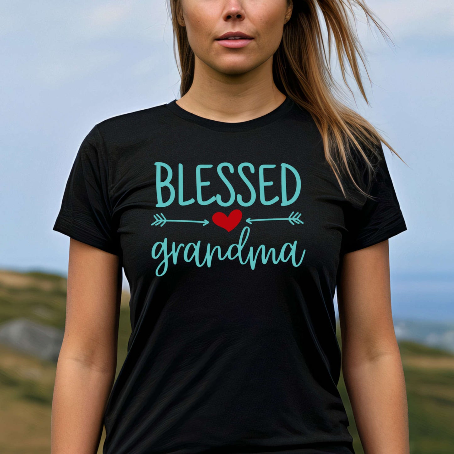 T-shirt for Grandma. Blessed Grandma.