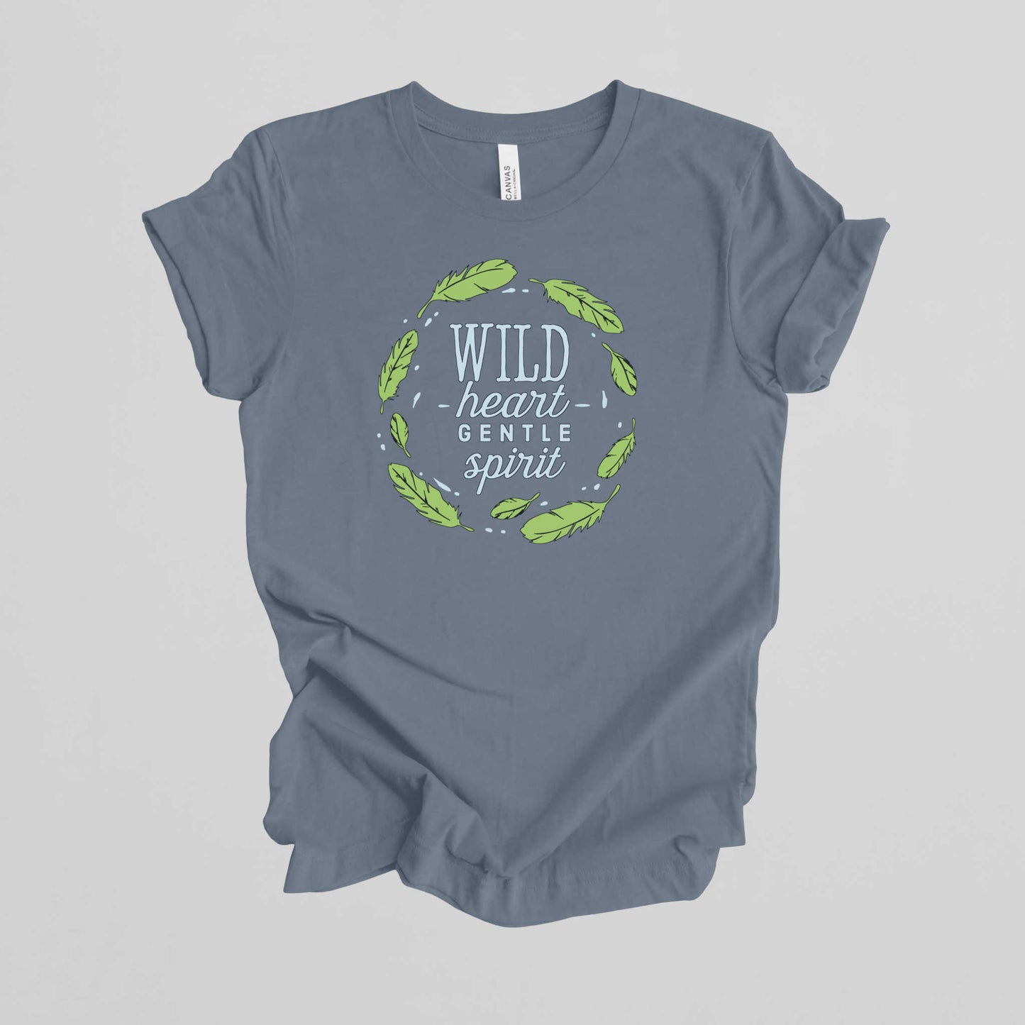 Vacation T-shirt. Wild Heart Gentle Spirit.