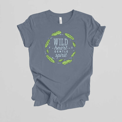 Vacation T-shirt. Wild Heart Gentle Spirit.