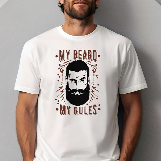 T-shirt for Men. My Beard My Rules.