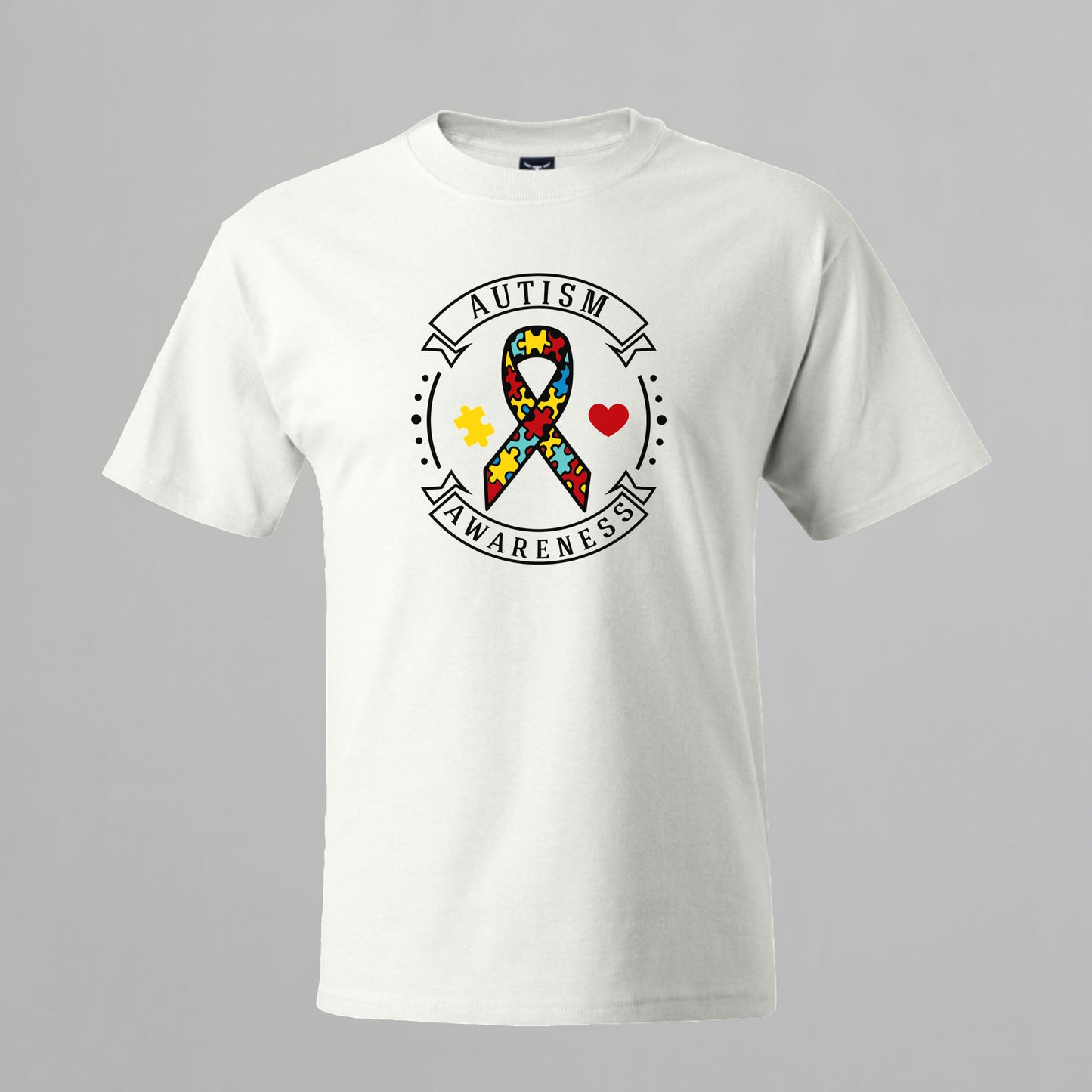 T-shirt with Autism related Phrase. " Autism Awareness " design.