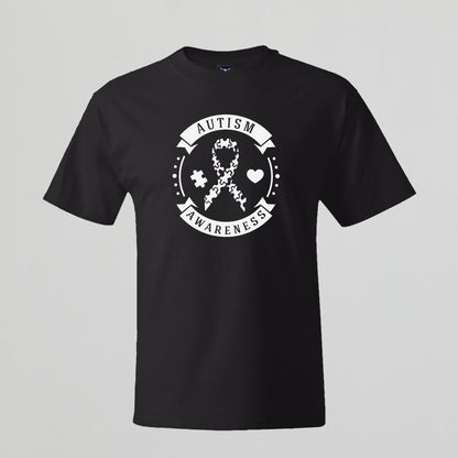 T-shirt with Autism related Phrase. " Autism Awareness " design.