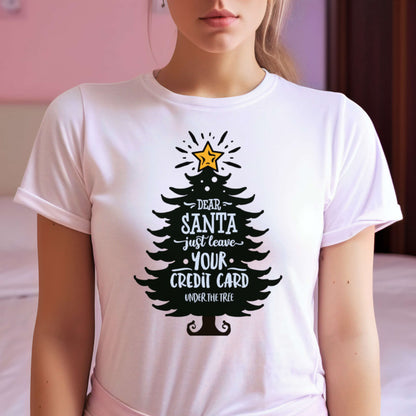 T-shirt for Christmas. Dear Santa just leave your credit card.