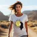 Girl and Sun Graphic T-Shirt