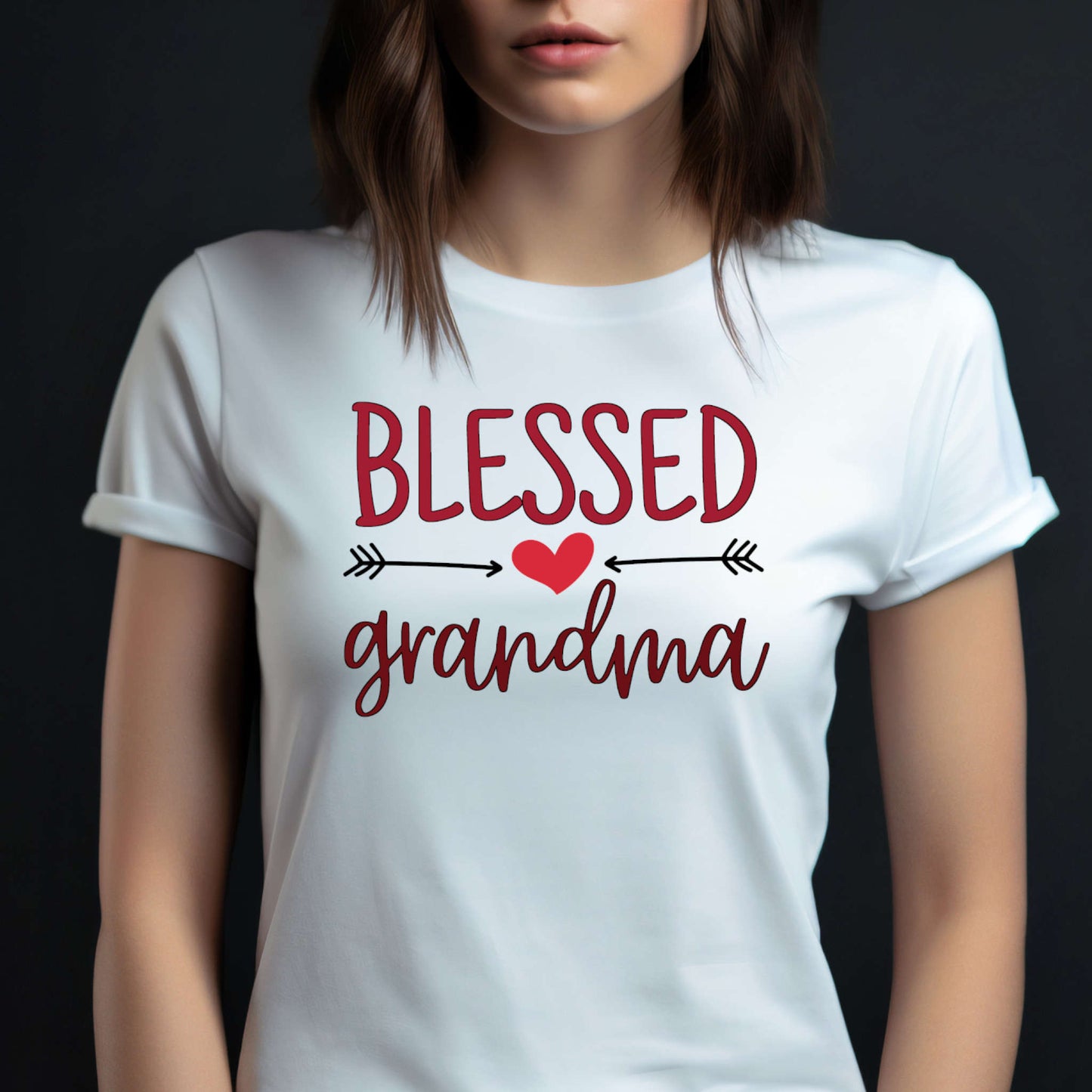 Gift for Grandma. Blessed Grandma.