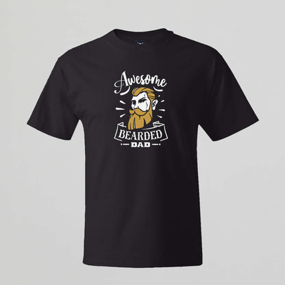 T-shirt for Men. Awesome Bearded Dad.