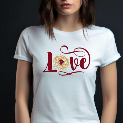 T-shirt with Sunflower. Love.